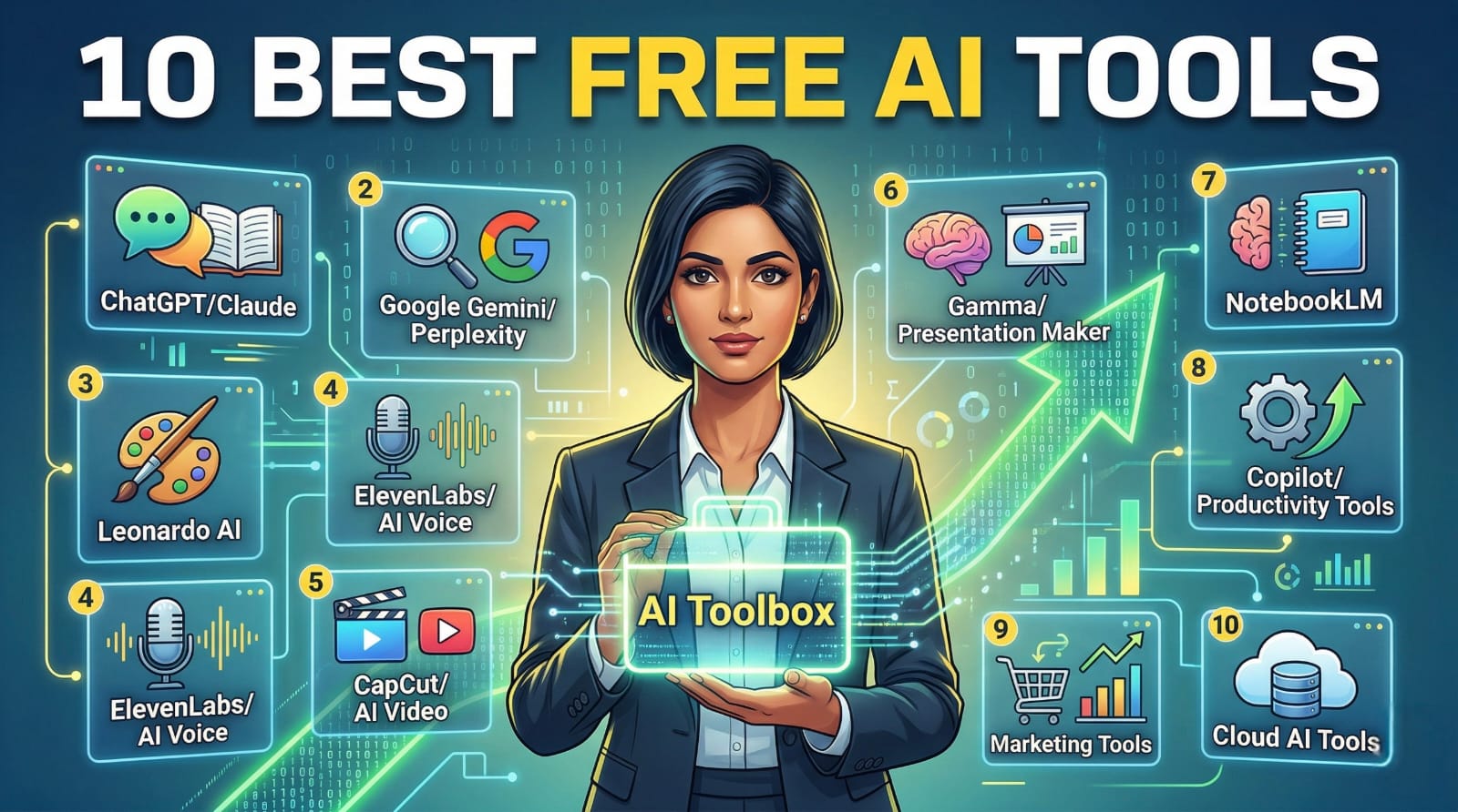 Top 10 Free AI Tools 2026: Productivity Guide