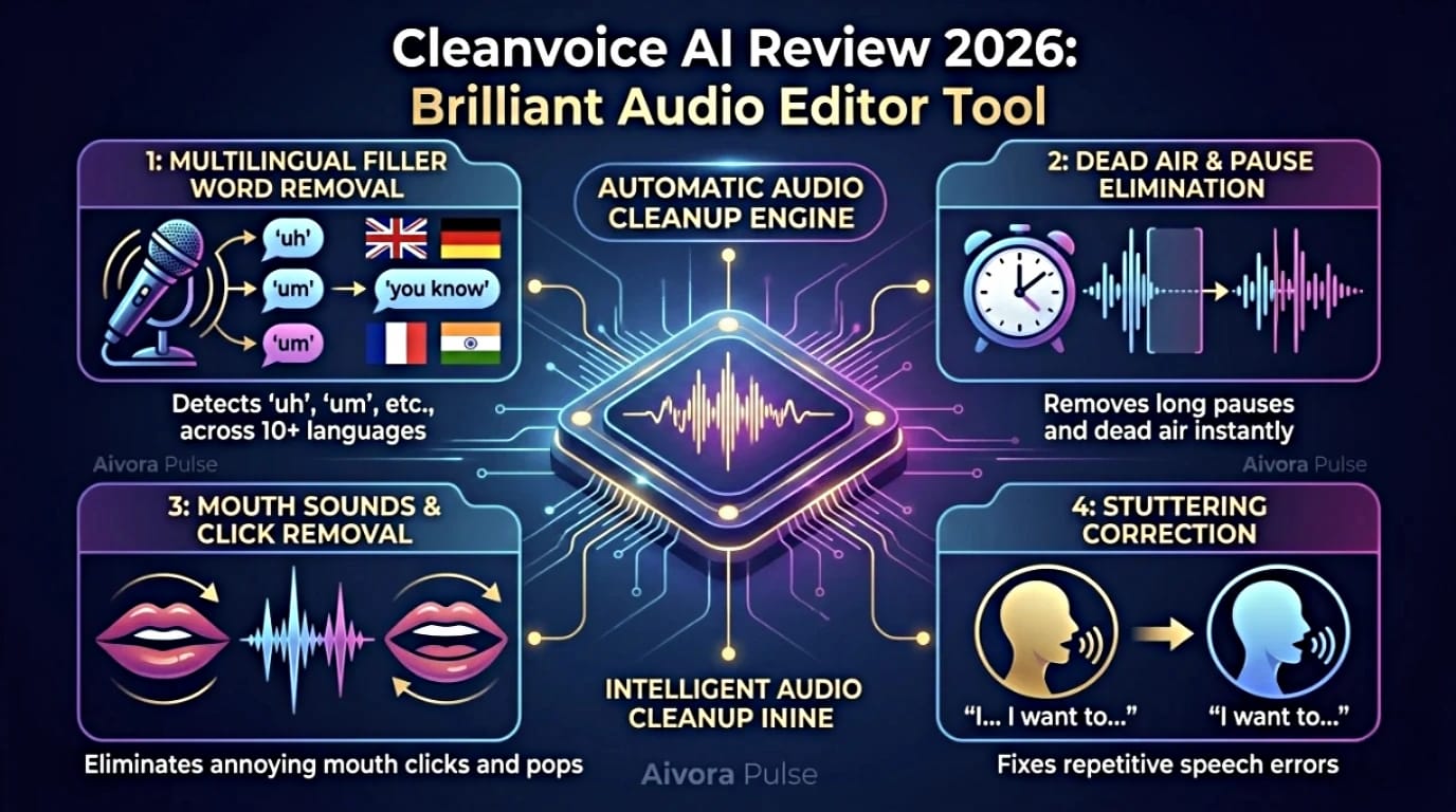 Cleanvoice AI Review 2026: Brilliant Audio Editor Tool