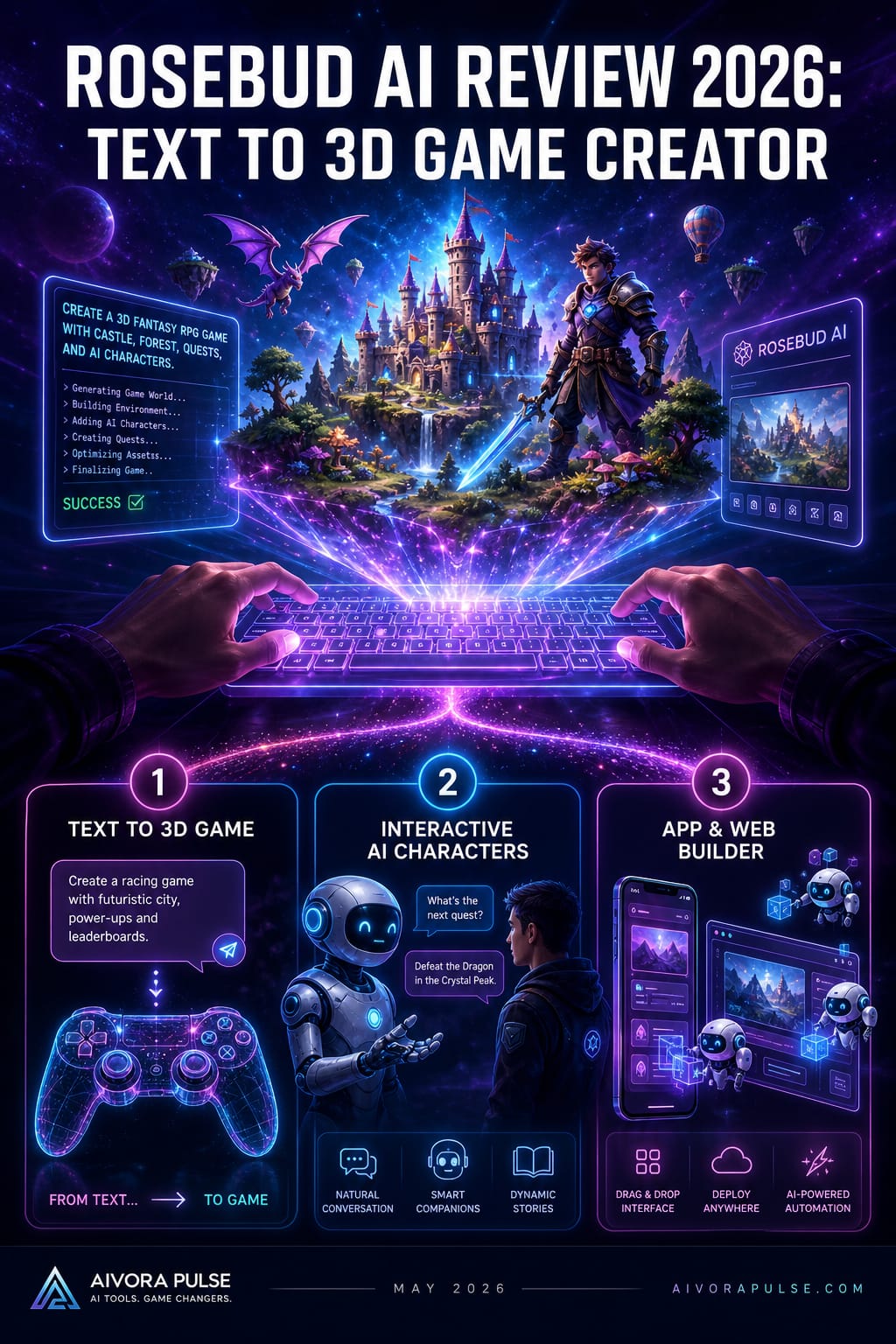 Rosebud AI Review 2026: Brilliant Text-to-Game Tool