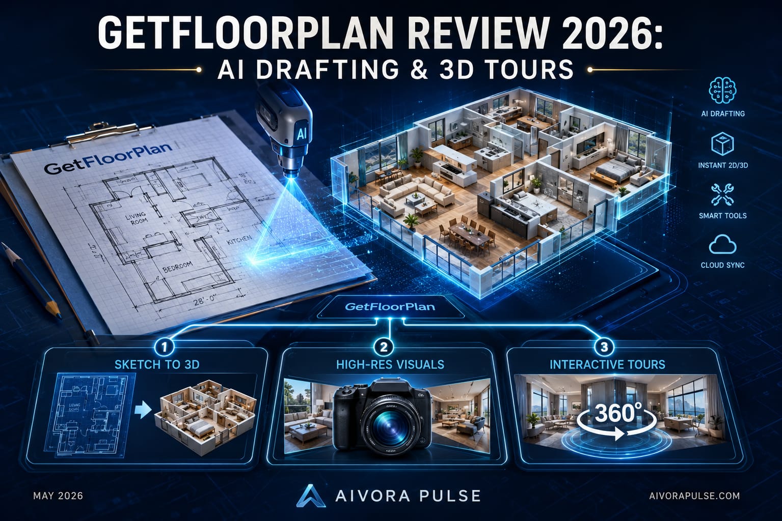 GetFloorPlan Review 2026: Brilliant 2D/3D Plan Tool