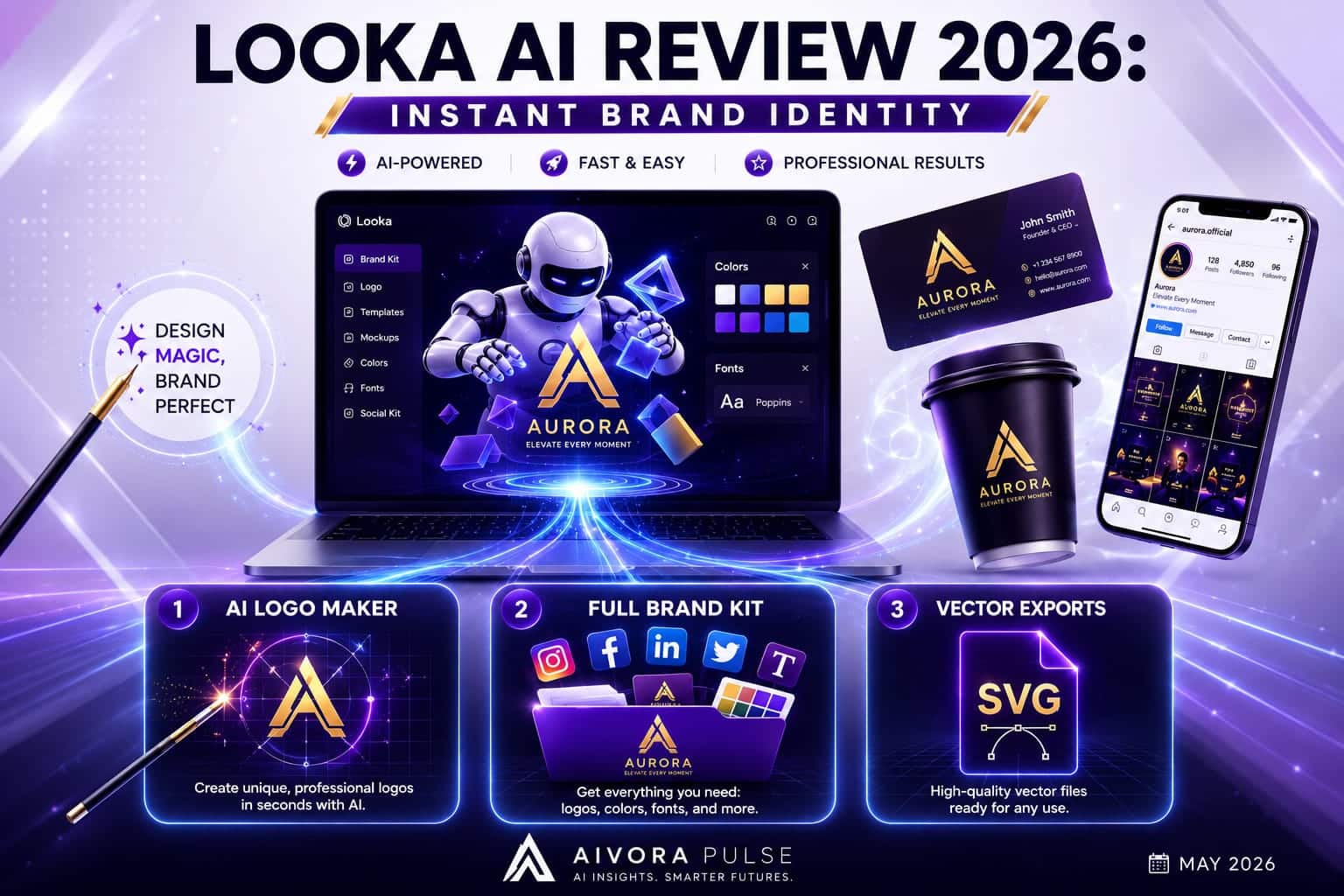 Looka AI Review 2026: Brilliant Logo & Brand Maker