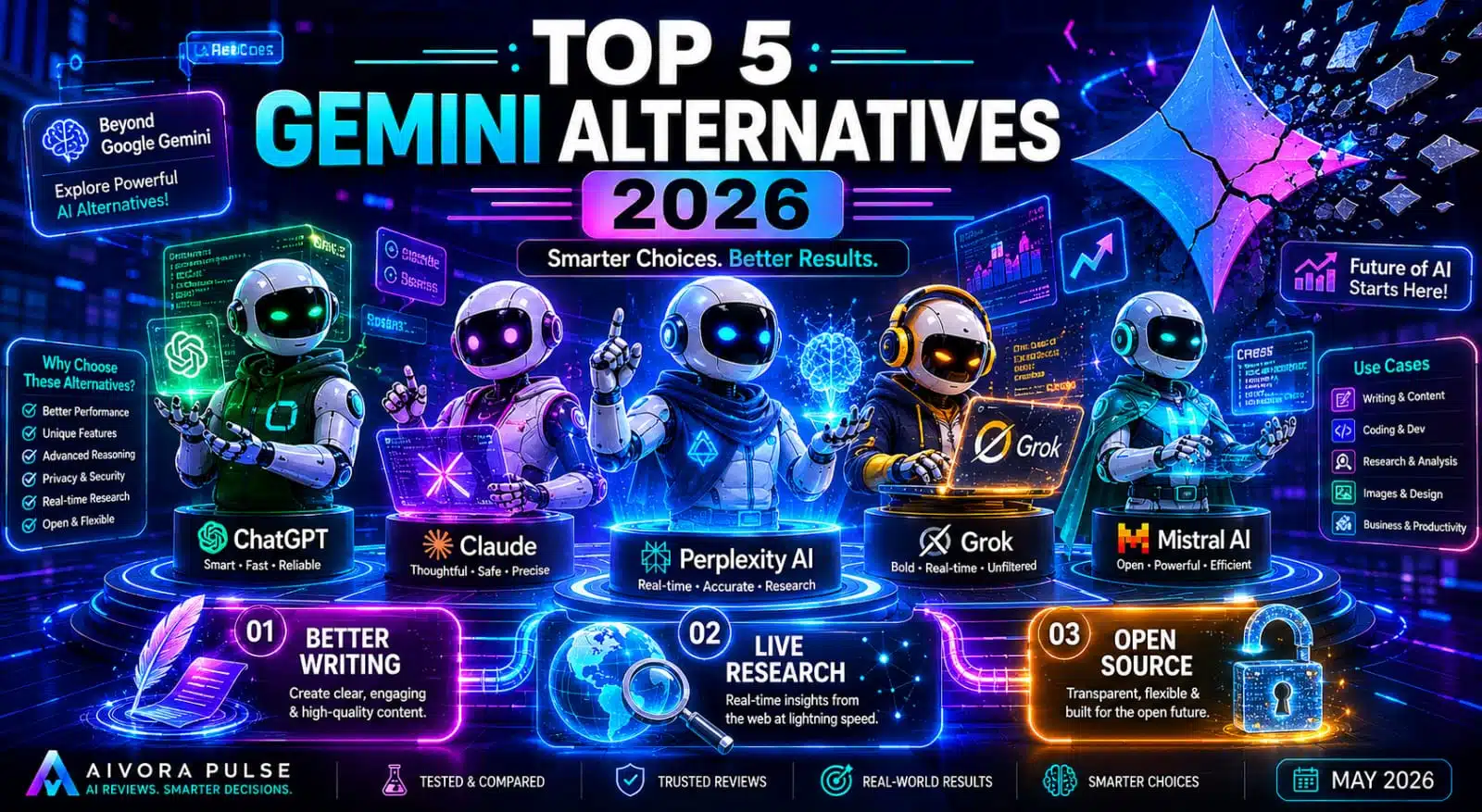 Google Gemini alternatives
