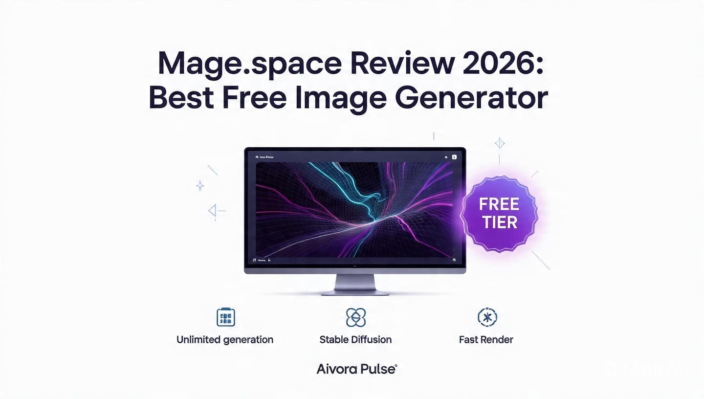 Mage.space web interface showing unlimited free AI image generation using Stable Diffusion models in 2026