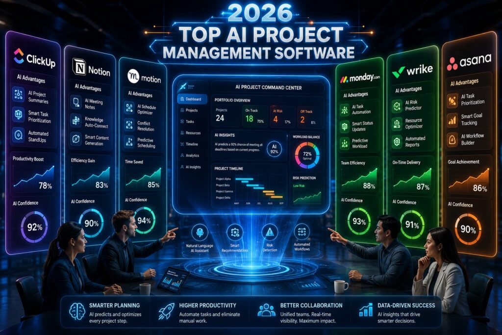 Best AI Project Management Software: Automate Your Workflow