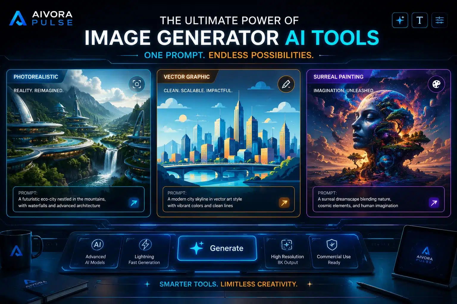 Top 3 Image Generator AI Tools Changing Digital Art