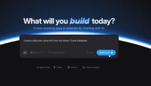 bolt-new-workspace-builder-interface Bolt.new AI development workspace introductory welcome banner interface