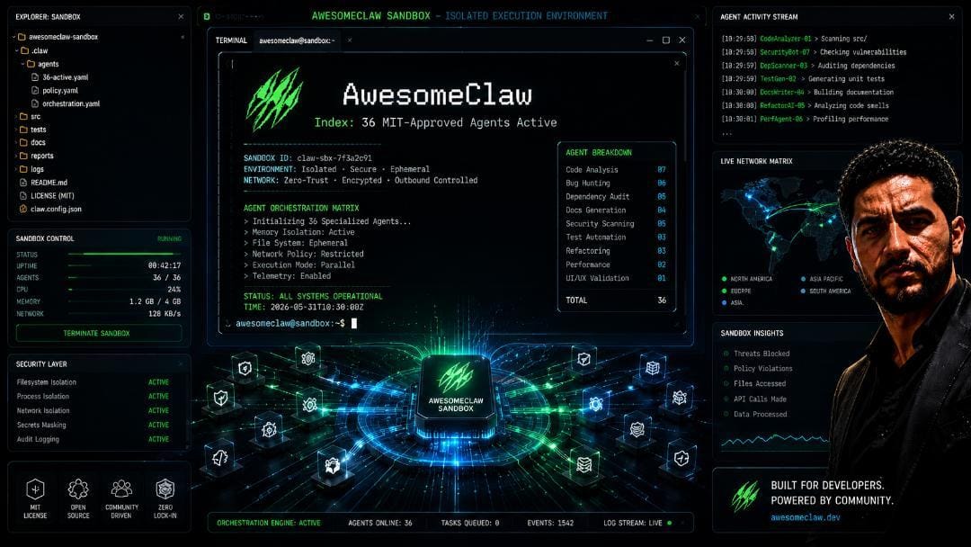 A collection of free open source AI Agents running on local desktop and mobile environments for technical workflow automation.