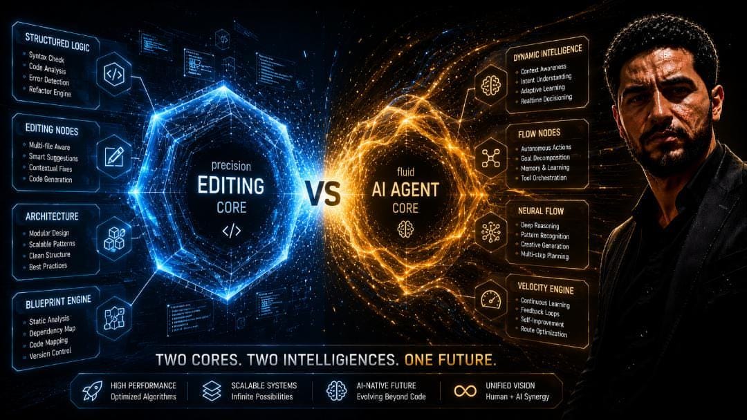 A high-tech comparison overlay showing Kling AI and Luma Dream Machine interfaces as top AI Video Generators.