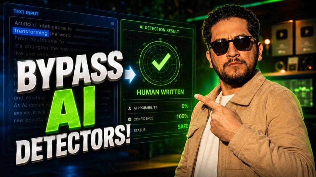 Best AI Humanizer dashboard showing tools like GPTHuman, QuillBot, and NoteGPT bypassing AI detection.